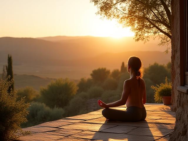 Retreat di yoga immerso nella campagna laziale
